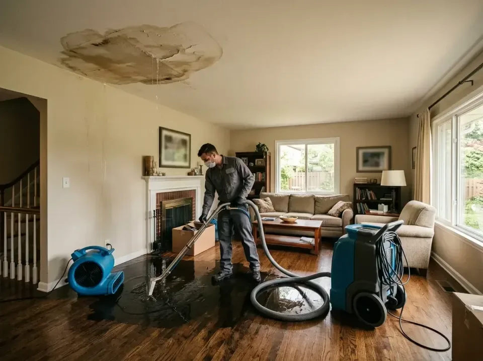 attic-pipe-burst-ceiling-drip-008 — frequently asked questions, Water Damage Restoration & Carpet Care in Damascus, OR